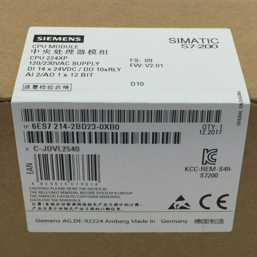 6ES7 214-2BD23-0XB0 1PCS NEW SIEMENS 6ES7214-2BD23-0XB0 Central Processing Unit - Picture 2 of 2
