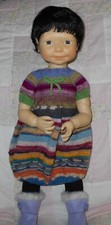 Monique Unisex JOHNNY Doll Wig SIZE 12/13 BLACK Short Layered Style NNT