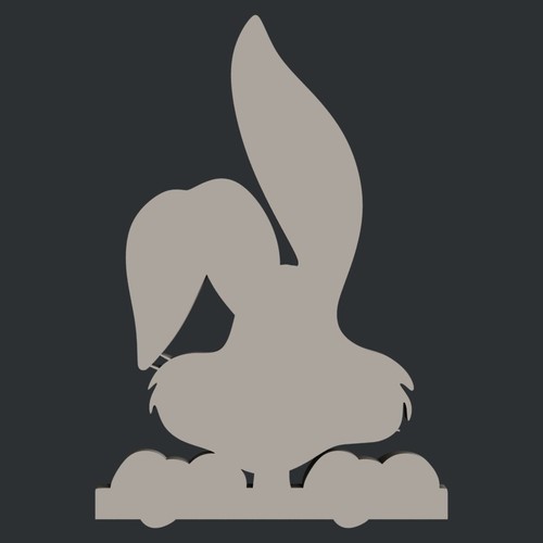 3d STL models for CNC, Artcam, Aspire, bunny - Picture 5 of 5
