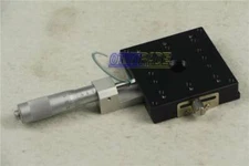80*80mm X-Axis LX80-C micrometer manual precision Linear Stage Bearing