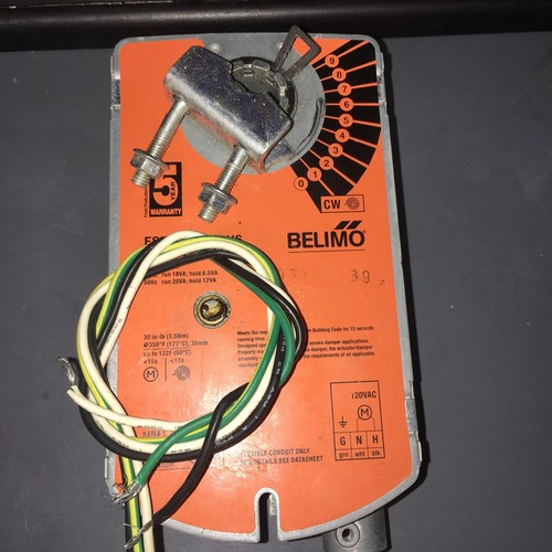 BELIMO FSLF120US Fire and Smoke Damper Actuator 30 inlb Torque 👀 GR8