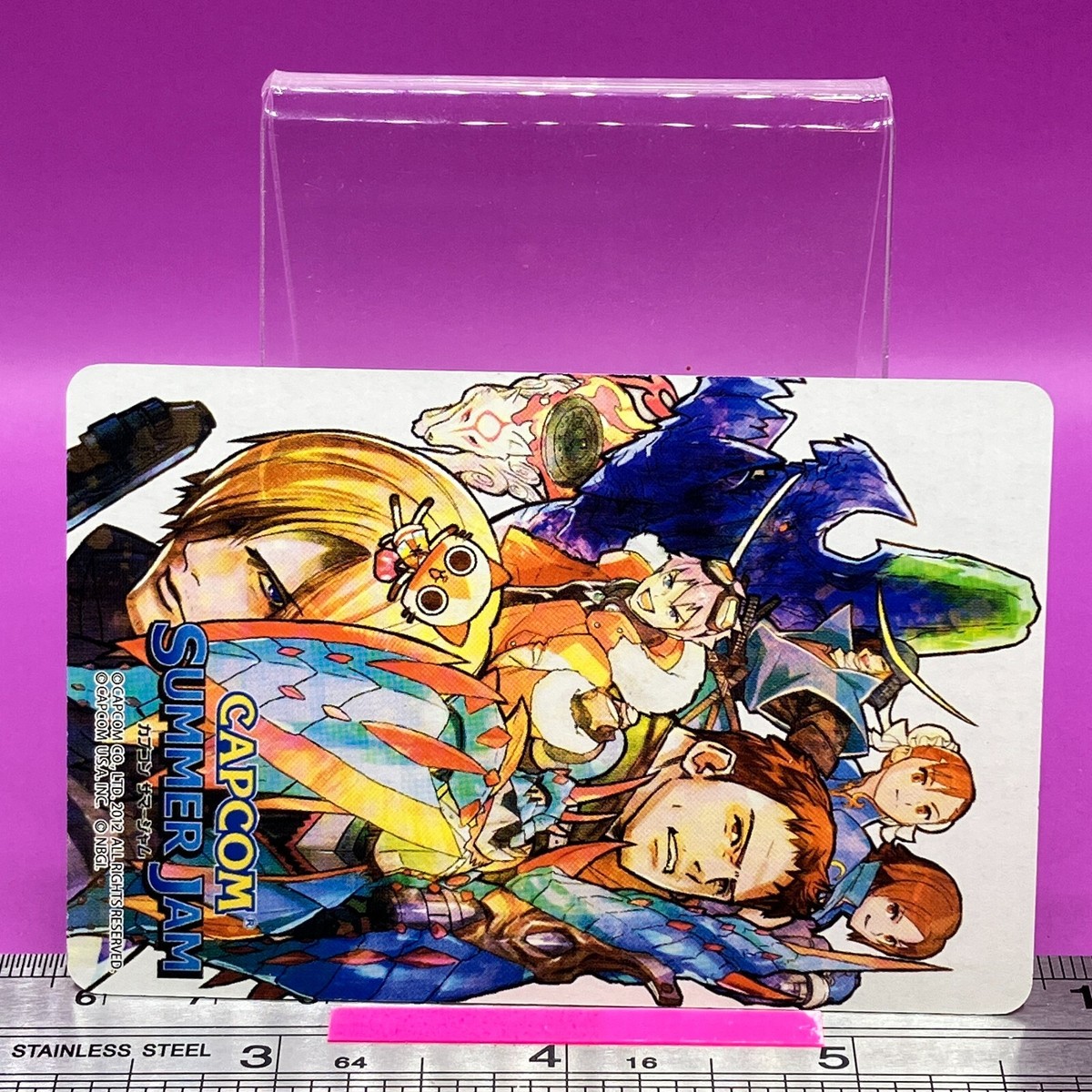 Ryu Kazuya Street Fighter X TEKKEN CAPCOM Summer Jam Playing Card