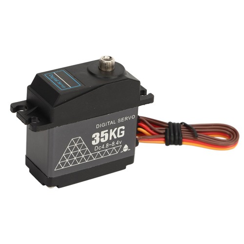 Servo digital de metal impermeable a prueba de agua RC de 35 kg para 1/8 1/10 1/12 CH - Imagen 14 de 22