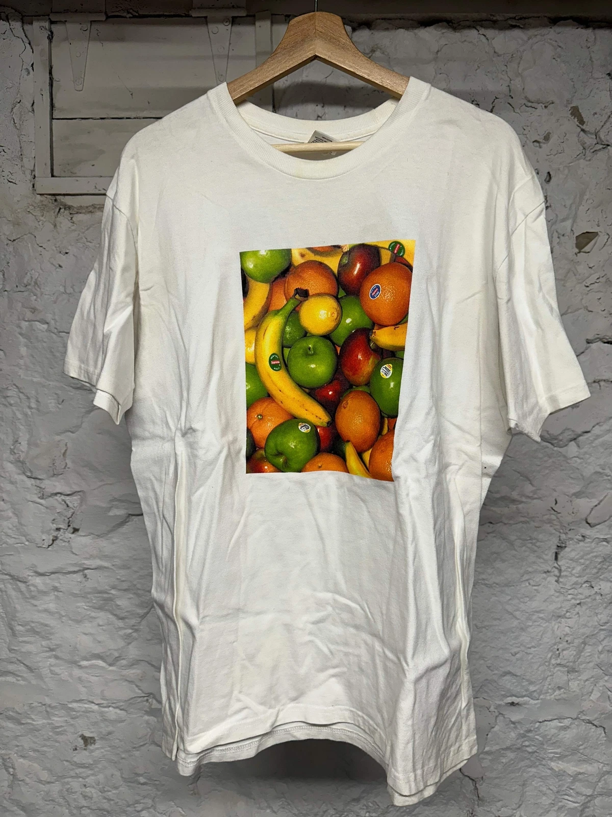 T shirt blanc Supreme Fruit taille M