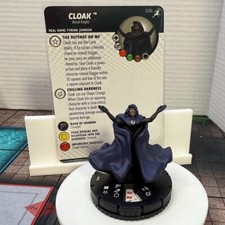 Marvel HeroClix SUPERIOR FOES OF SPIDER-MAN Set Cloak 036 R w/Card