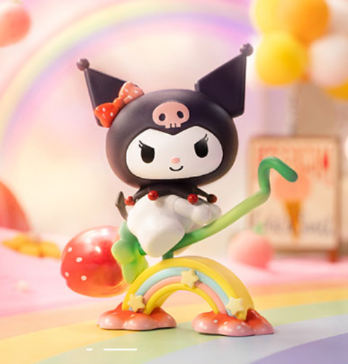 TOP TOY Sanrio Family Sweet Strawberry Land Rainbow bridge Mini Designer Art Toy