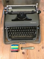 OLYMPIA Werke AG Antique Typewriter Operation not Confirmed West Germany thumbnail