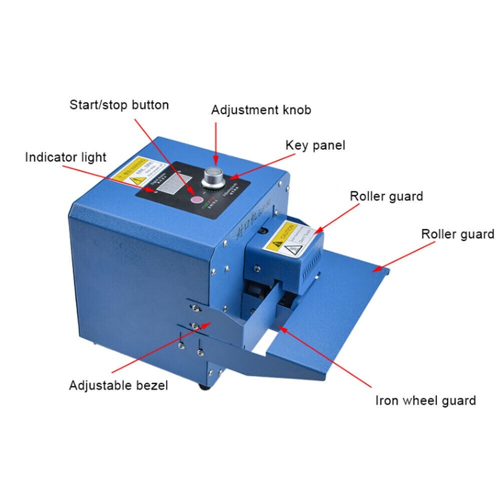 Automatic Commercial Heat Sealing Machine Industrial Grade Roller Sealer