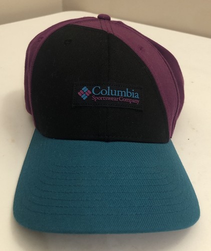 Columbia Ball Cap Baseball Hat Purple 