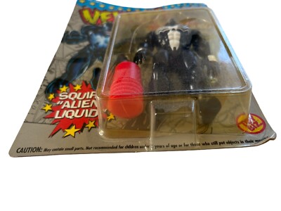 Toybiz Marvel Super Heroes VENOM Squirt Alien Liquid 1993 Action