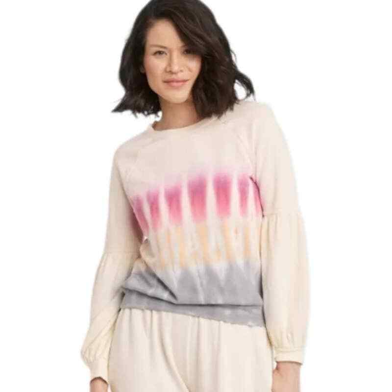 Tie Dye Sweatshirt Knox Rose Off White 