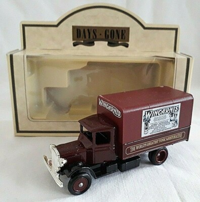LLEDO DAYS GONE 1934 MACK CANVAS BACK TRUCK WINCARNIS TONIC DIECAST BOXED 28023