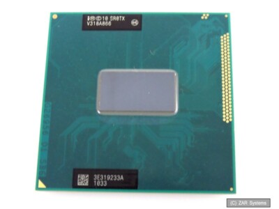 Intel i3-3120M SR0TX AW8063801111700 Mobiler Prozessor 2,5GHz Socket G2, BULK OK
