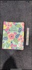 Daily Planner / Floral Design / Comes W/ 2 Colorful Pens & 2 Sheets Of Stickers — photo 1