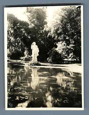 Pakistan, Karachi ( ٩راني) Vintage silver print.  Silver print d'epo