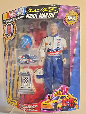 VTG ark Martin Nascar 12'' Collector Action Figure Doll TOYBIZ Special Edition 
