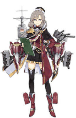 Azur Lane Koln Kai Weatherproof Anime Sticker 6'' Car Decal