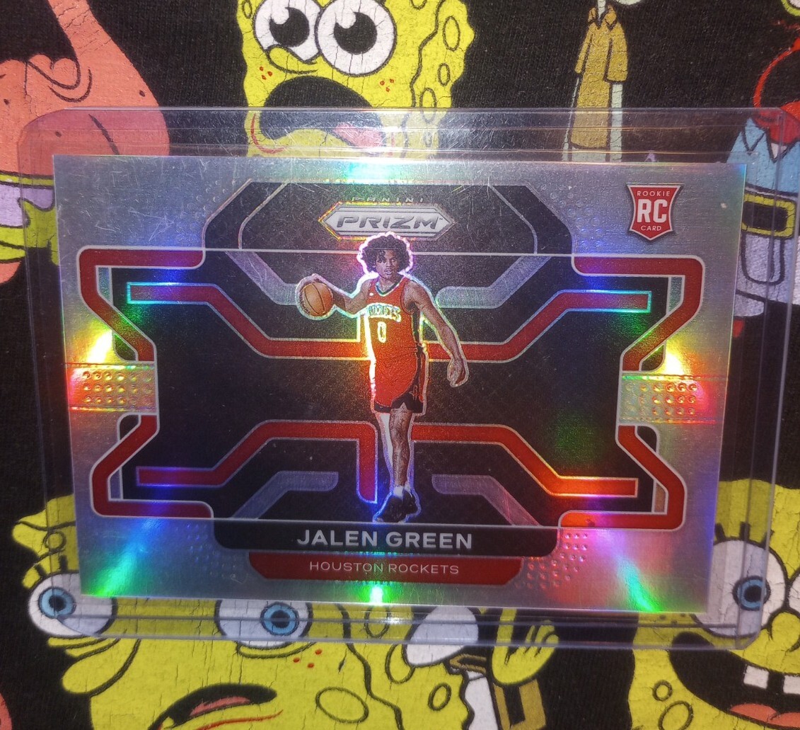 2021-22 Panini Prizm Jalen Green RC Rookie Variations Silver #306