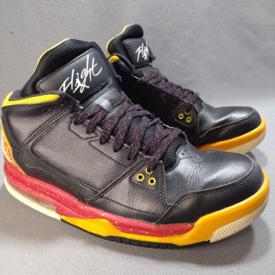 Baskets Jordan Flight Origin rouge or éclaboussures taille 8,5