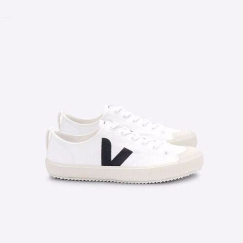 Zapatos informales de lona VEJA zapatos individuales de caña baja versión coreana con cordones - Imagen 4 de 26