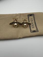 Vintage Gold Tone Bee Earrings Comes With Original Packaging
