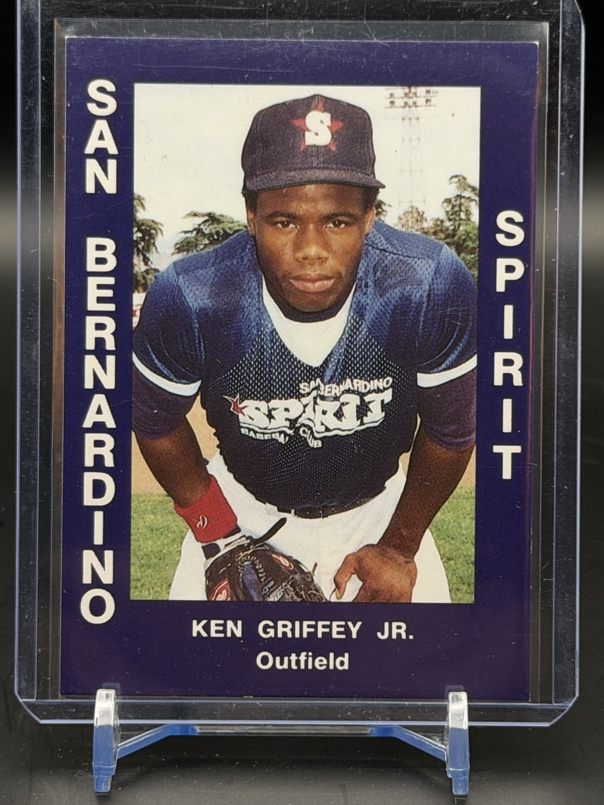 1988 Cal League California League - Ken Griffey Jr #34 Authentic ( RC)