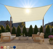 GORILLA GRIP Heavy Duty Sun Shade, UV Protection Fade Tear and Rust Resistant Re