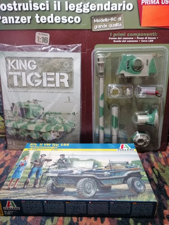 LOTTO 1:35 ACADEMY 13236 + TAMIYA 35061 +35061+ITALERI 313 + HACHETTE + CATALOGO - Immagine 2 di 4