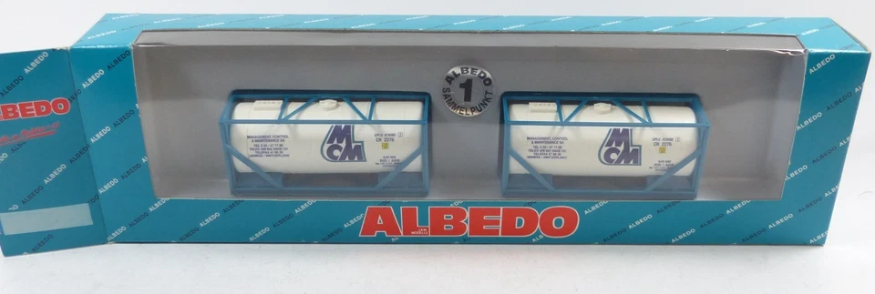 Albedo  500137   2 stück  Container MCM  in  OVP   H0 1:87 #13 - Bild 2 von 2