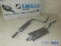 Imasaf Auspuffset Ab Kat für VW Caddy II Kasten/Kombi 1.6 AEE 1997-2000| Msd+Esd