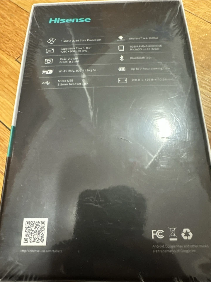 New Hisense Tablet Sero8 1.4Ghz 1GB Ram 16GB Storage 8 Inch Scr Front&back Cam - Image 2 of 4