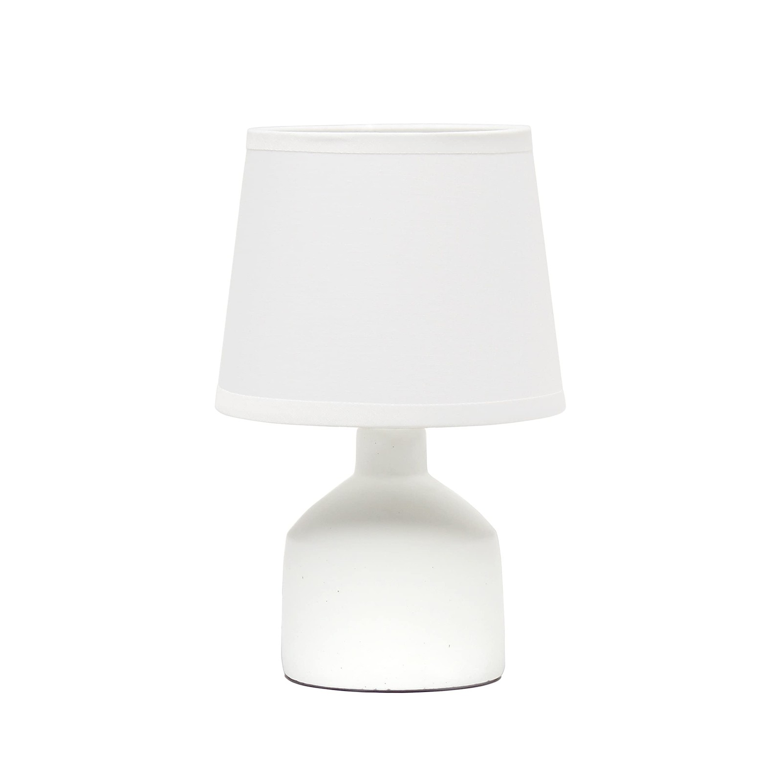 LT2080-OFF Mini Bocksbeutal Concrete Table Lamp, Off White