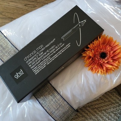 GHD Professional Chronos MAX Styling Iron 2  Black NEW , Benefits Charity - CZ
