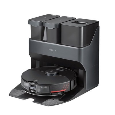 Roborock S7 MaxV Ultra Staubsaugerroboter, 5100 Pa, Schwarz
