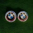 82mm 74mm Emblem Für BMW Motorhaube Heckklappe 50th Anniversary Logo E46 E90