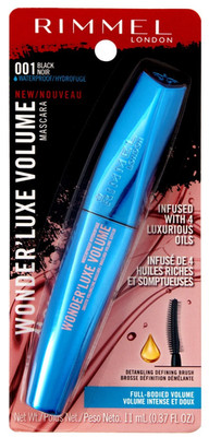 RIMMEL LONDON Wonder'Luxe Volume Mascara Waterproof 001 Black