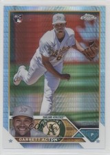 2023 Topps Chrome Update Prism Refractor Garrett Acton #USC180 18c3