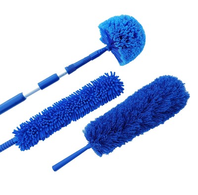 Webster Cobweb Duster and Spider Web Kit, Reach High Ceilings 18 To 20 Foot W...