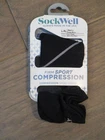 SOCKWELL MEN'S PULSE MICRO FIRM SPORT COMPRESSION SOCKS IN BLACK  SIZE L-XL