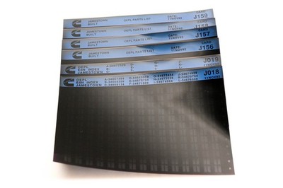 1992 Jamestown OEPL Parts List & ESN Index Lot Of 6 Microfiche