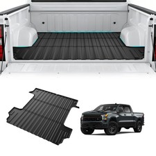 5.8ft Truck Bed Mat For 2019-2026 Silverado 1500 Sierra 1500 Perfect Flush Fit T
