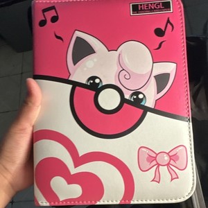 jigglypuff card binder 360 9 pocket engraved binder. We have other color options and toploader binders available. We also offer shipping as well. If you have any questions feel free to reach out Jigglypuff's Musical Charm: Coolest Pokmon