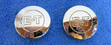 Pair E-t 4021 Et Mag Wheel Center Caps Chrome 3-18 Od Classic Muscle Hot Rod Pair E-t 4021 Et Mag Wheel Center Caps Chrome 3-18 Od Classic Muscle Hot Rod
