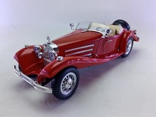 BURAGO 1/18 MERCEDES BENZ 500K ROADSTER 1936 - EXCELLENT BOXED CONDITION