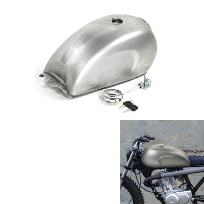 #ad 9L 2.4 Gallon Custom Gas Fuel Tank Fit For HONDA CG125 1976 1983 $53.99