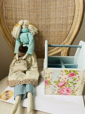 Tilda Stoffpuppe im skandinavischen Stil Handarbeit Deko handgenäht Unikat 😍