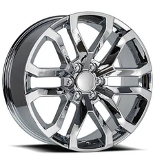 20x9" GMC Denali Wheels FR 95 Chrome OEM Replica Rims (S04)