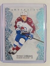 2025-26 Upper Deck Artifacts Sky Blue Artturi Lehkonen #82 Colorado Avalanche
