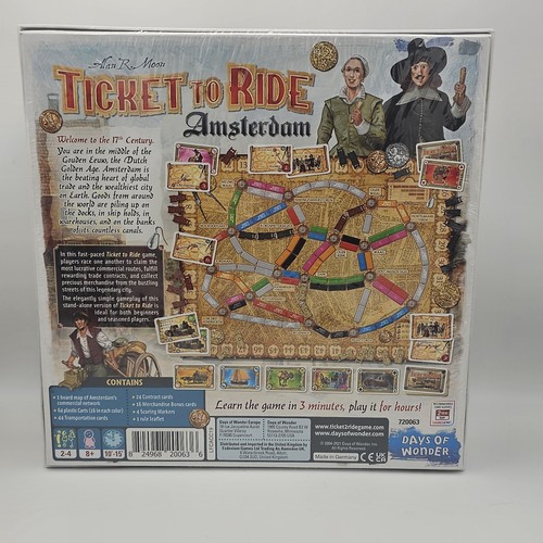 Ticket to Ride Amsterdam - Days of Wonder - Picture 2 of 6