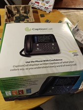 CaptionCall 67Tb Telephone Home Phone with Touchscreen for Hearing Impaired Used